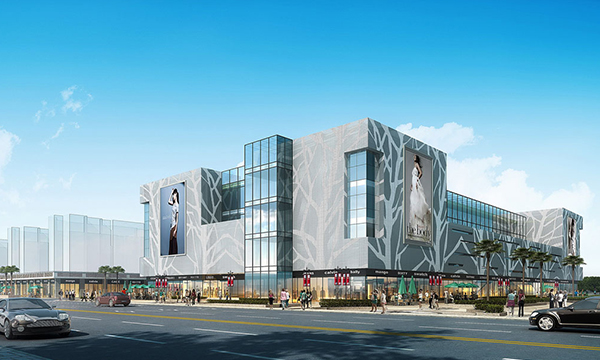 贛州華堅(jiān)商業(yè)中心鋁單板工程